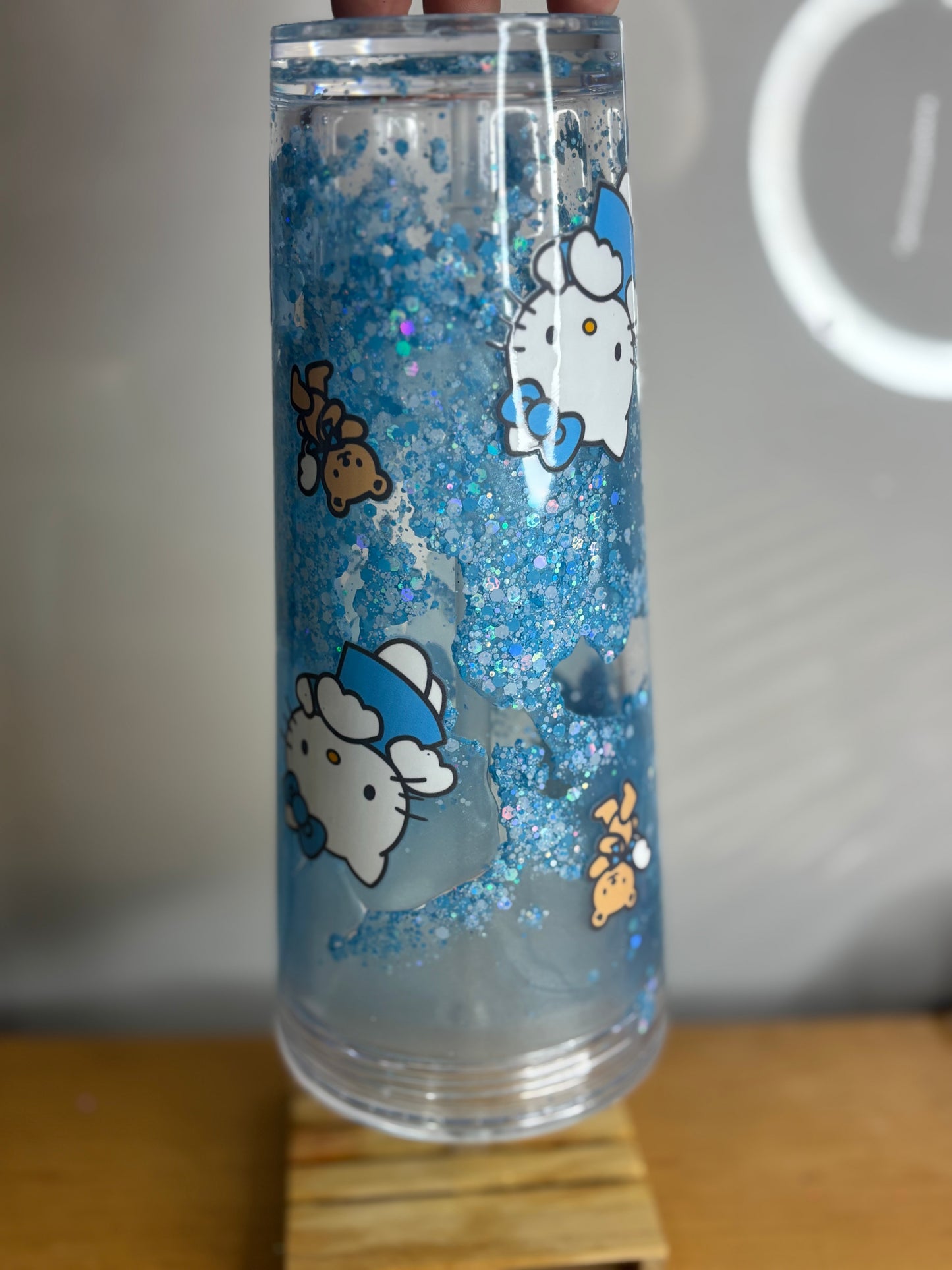 Blue Hello Kitty Lava
