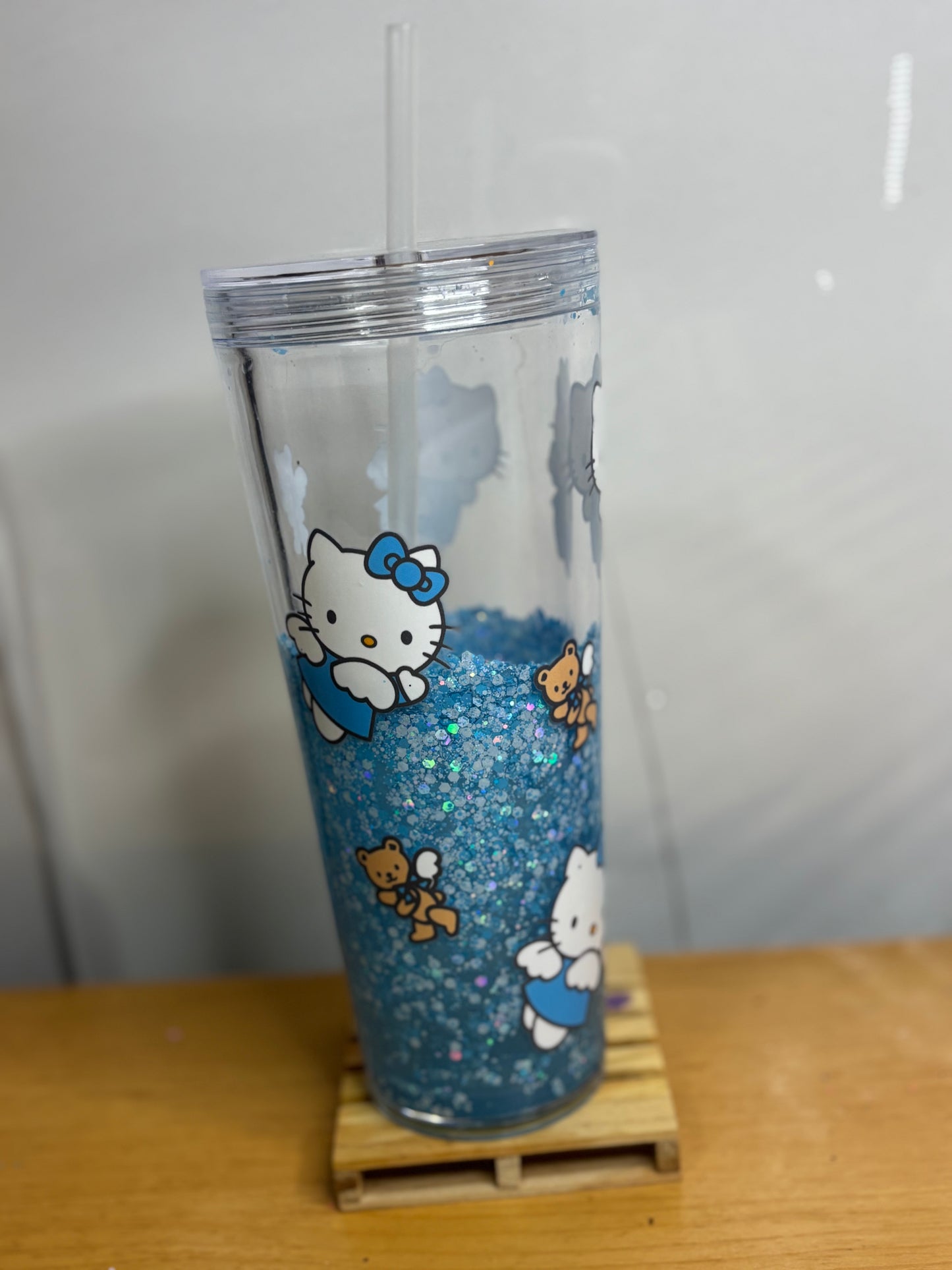 Blue Hello Kitty Lava